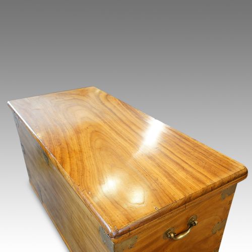 fig 3. Antique Anglo-Indian camphorwood chest
