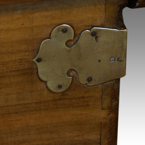 fig 4. Antique Anglo-Indian camphorwood chest
