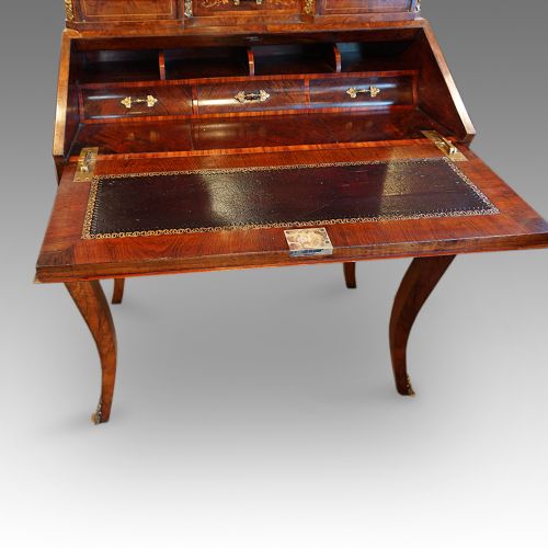fig 4. Victorian walnut bureau de dame
