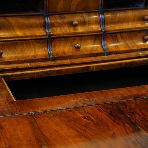 fig 1. 18thc. walnut bureau