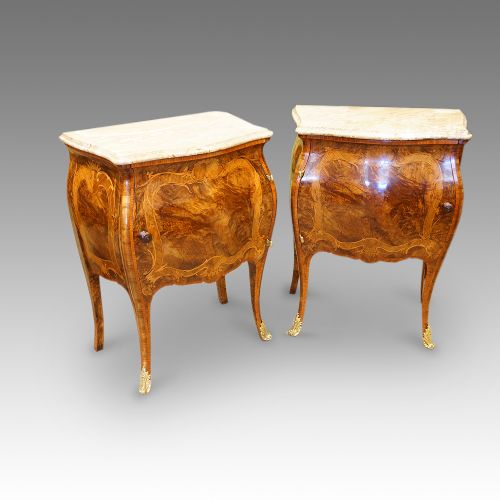 Pair of Antique Bedside Cabinets