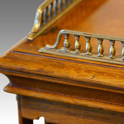 fig 2. Edwardian walnut revolving bookcase