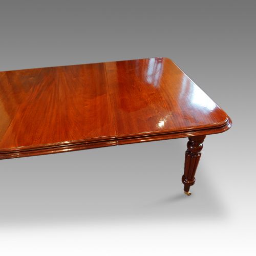 fig 2. Victorian mahogany extending dining table