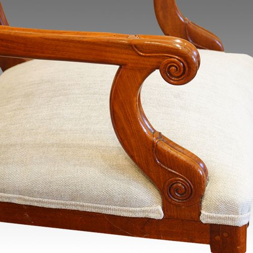 fig 3. Set of 8 William IV dining chairs