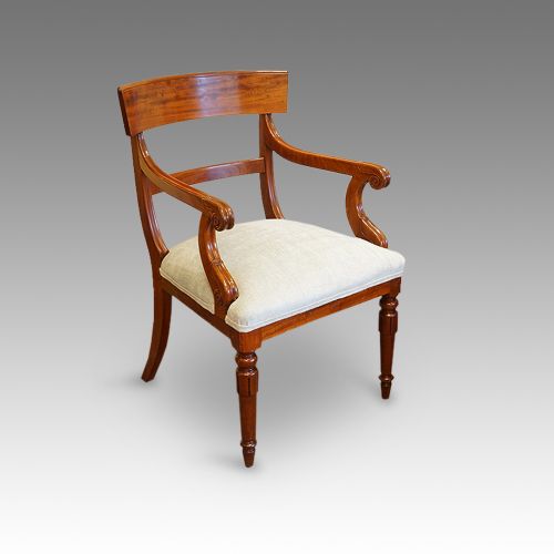 fig 4. Set of 8 William IV dining chairs