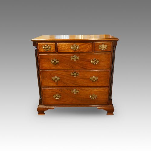 George III Mahogany North Country Chest