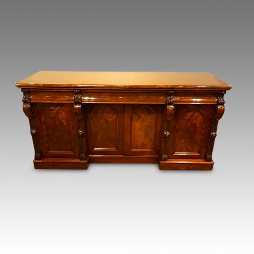 fig 1. Victorian mahogany 4 door sideboard