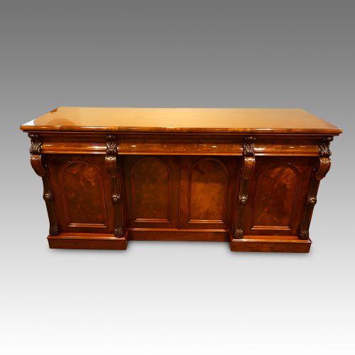 fig 2. Victorian mahogany 4 door sideboard