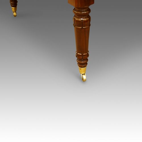 fig 3. William IV mahogany 16 seat dining table
