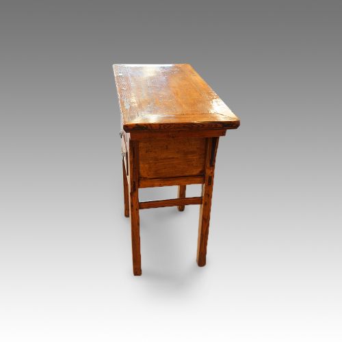 fig 1. Antique Chinese elm hall -table