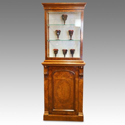 fig 1. Victorian walnut cabinet by Wylie & Lochhead