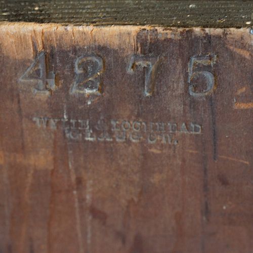 fig 5. Victorian walnut cabinet by Wylie & Lochhead