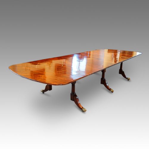 Regency Mahogany 14+ Seat Extending Dining Table