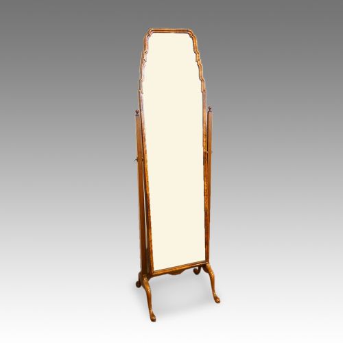 Walnut 1920’S Dressing Mirror