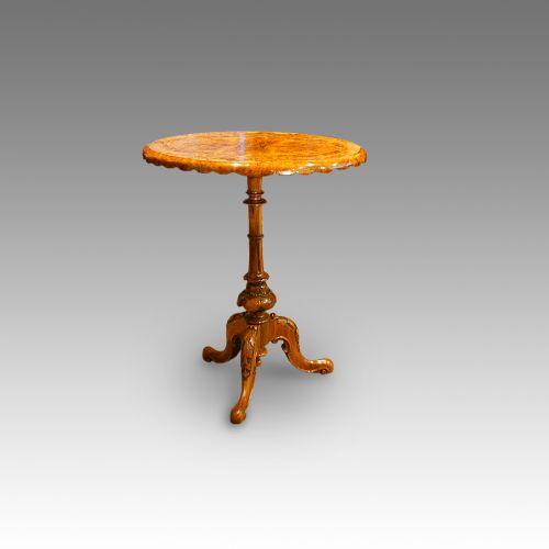 fig 2. Victorian oval walnut wine table