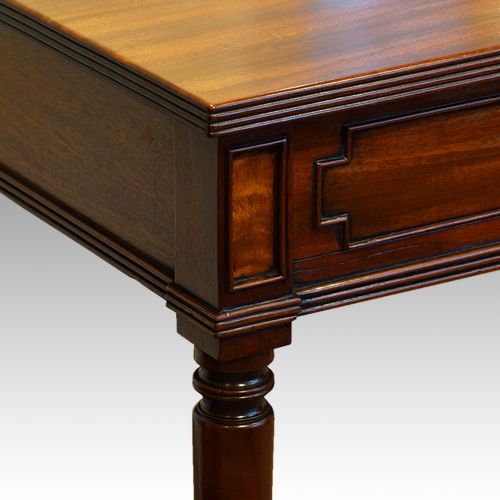 fig 4. Regency mahogany side table, in the manner of Gillow of Lancaster