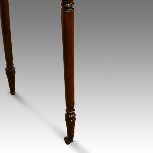 fig 5. Regency mahogany side table, in the manner of Gillow of Lancaster