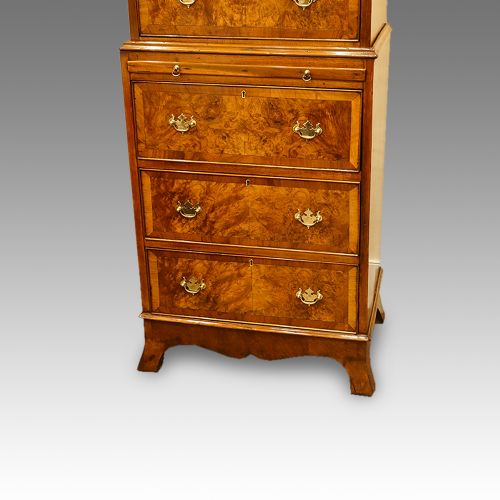 fig 2. Edwardian walnut tallboy