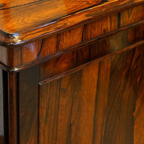 fig 2. William IV rosewood small one door side cabinet