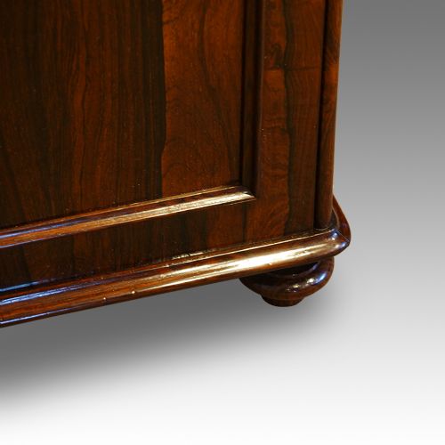 fig 3. William IV rosewood small one door side cabinet