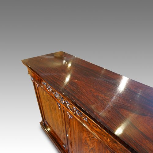 fig 2. William IV rosewood side cabinet