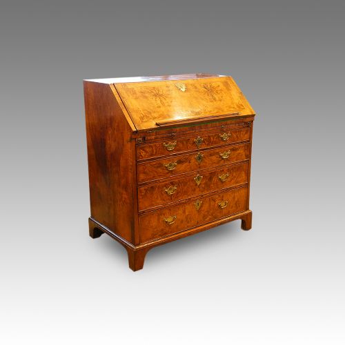 George I Small Walnut Bureau
