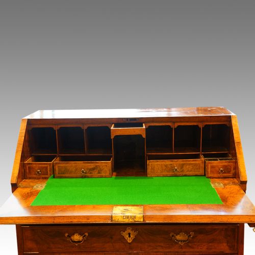 fig 3. George I small walnut bureau