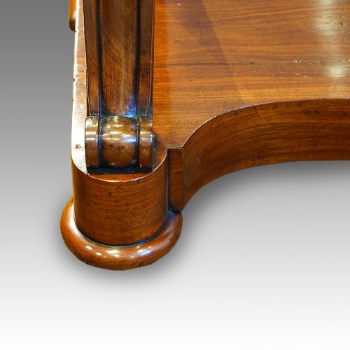 fig 1. William IV mahogany console hall table