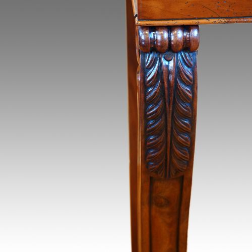 fig 3. William IV mahogany console hall table