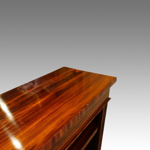 fig 1. Victorian open bookcase in Goncalo Alves