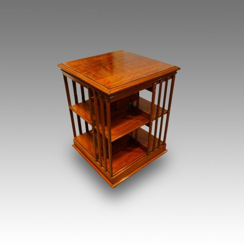 Victorian Mahogany Revolving Bookcase