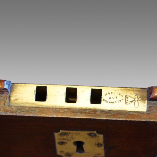 fig 1. Victorian teak campaign chest