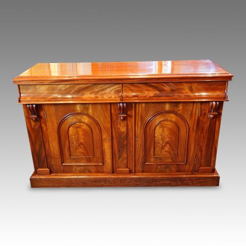 Victorian Mahogany Chiffonier Sideboard