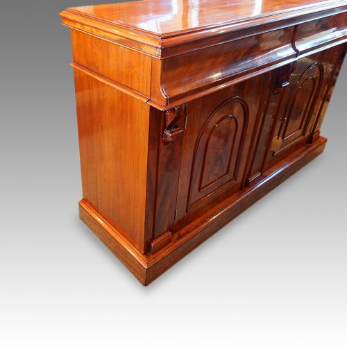 fig 3. Victorian mahogany chiffonier sideboard