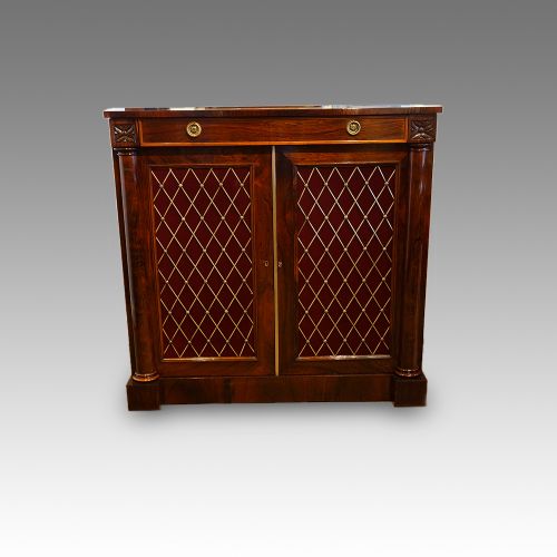 William IV Rosewood Side Cabinet