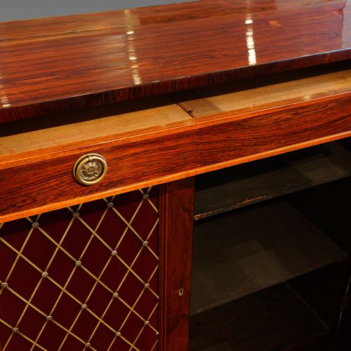 fig 1. William IV rosewood side cabinet
