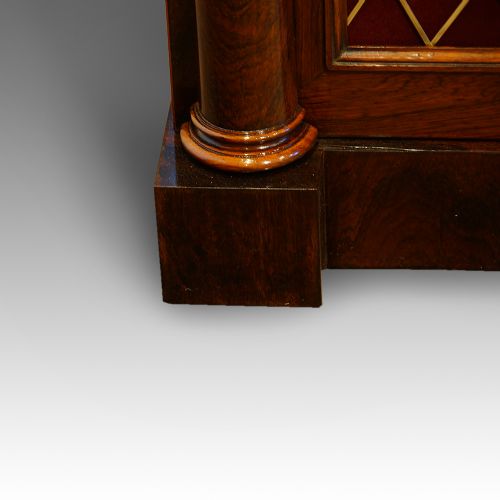 fig 3. William IV rosewood side cabinet
