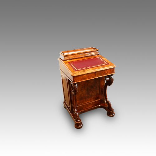 Victorian Walnut Davenport