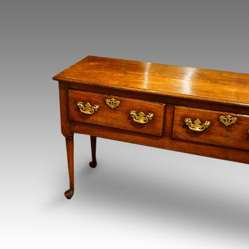 fig 1. Antique oak and elm dresser base