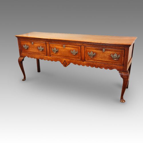 Antique Oak Dresser Base