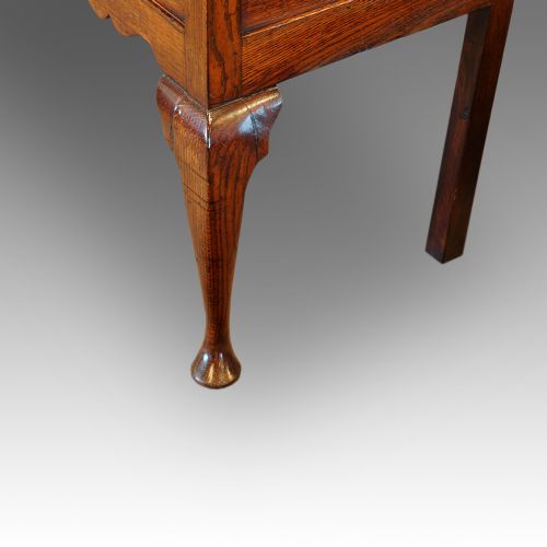 fig 2. Antique oak dresser base