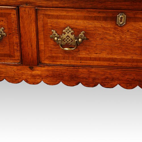 fig 3. Antique oak dresser base