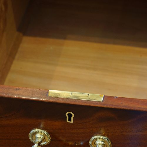 fig 1. Edwardian mahogany bureau