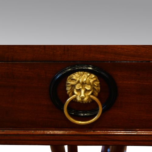 fig 1. Regency mahogany inlaid workbox
