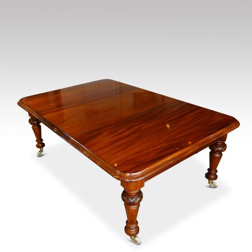 fig 1. Victorian mahogany extending dining table