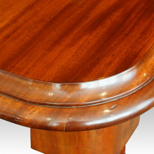 fig 4. Victorian mahogany extending dining table
