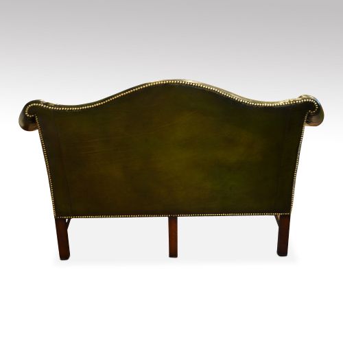 fig 1. Edwardian camel back Chippendale style sofa