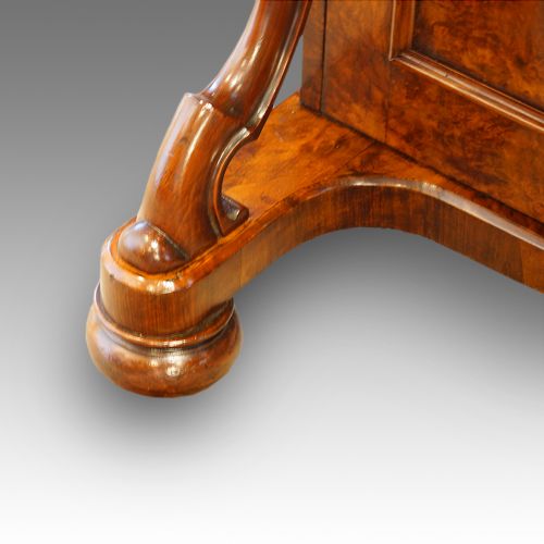 fig 2. Victorian walnut Davenport