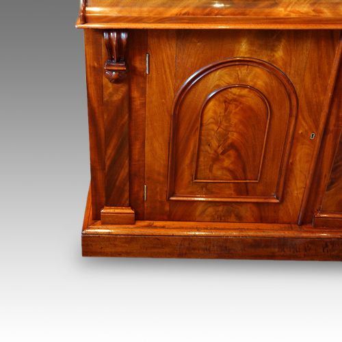 fig 1. Victorian mahogany chiffonier sideboard