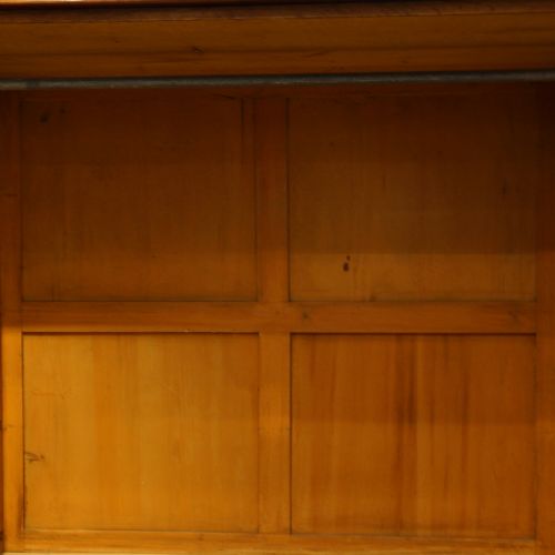 fig 2. Victorian mahogany press wardrobe